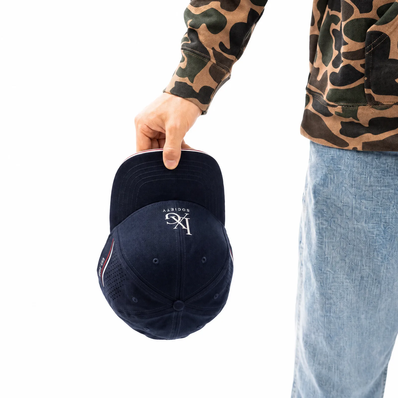 Midnight Navy · in hand