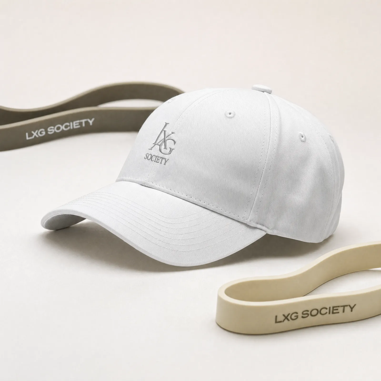 Arctic White · branded strap